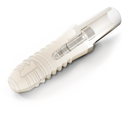 CERALOG Implantat Querschnitt CERALOG Implantat Querschnitt