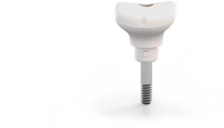 Individueller PEEK Gingivaformer zur Stützung des Weichgewebes von Anfang an