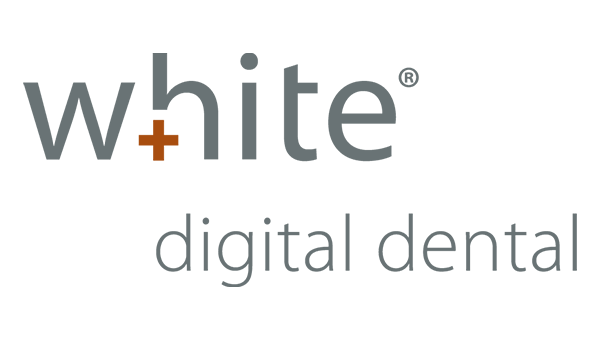 Logo White digital Dental