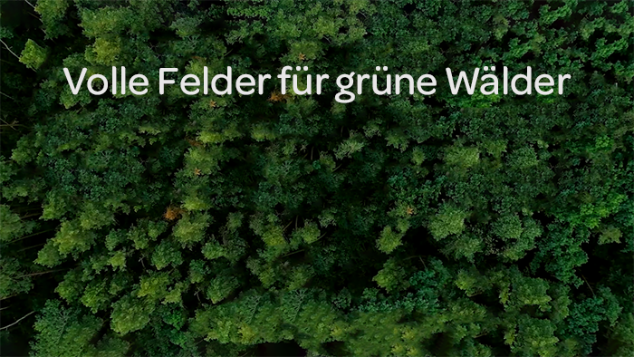Volle Felder für grüne Wälder - die Camlog Baumaktion